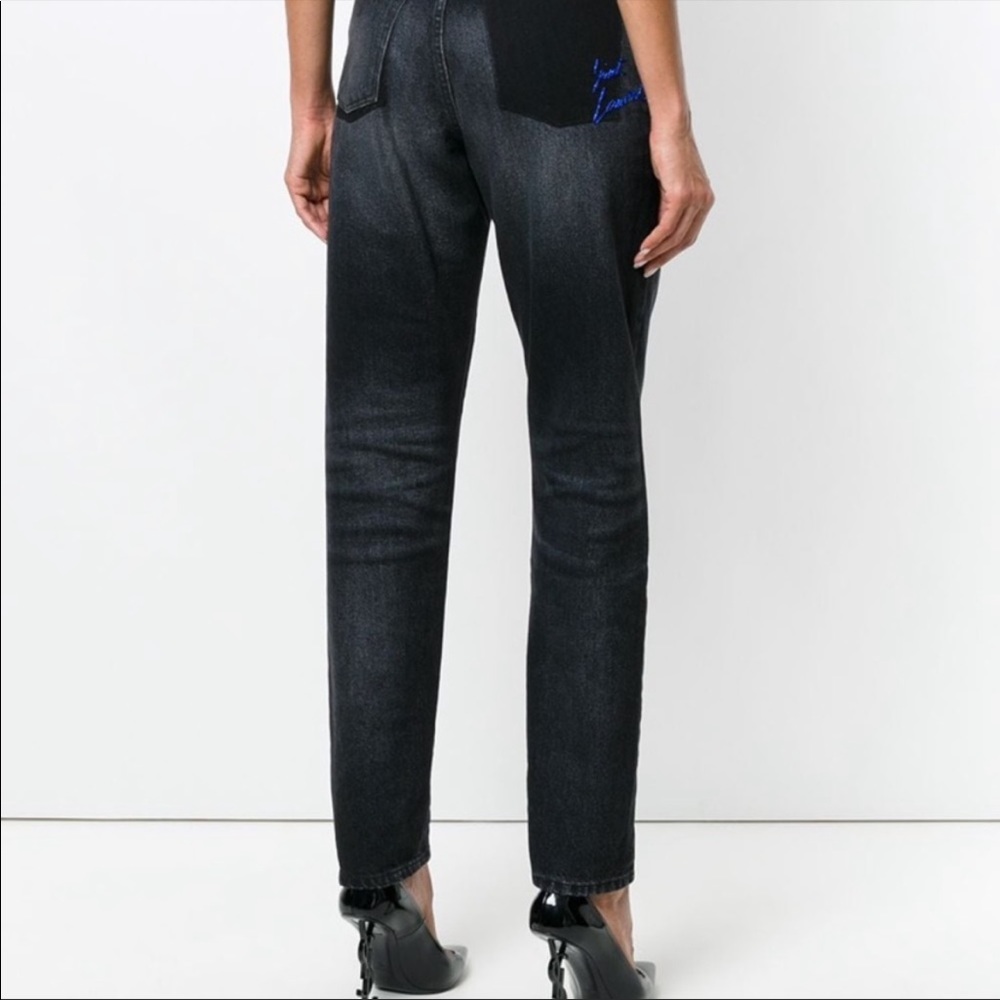 Saint Laurent Shadow pocket jeans